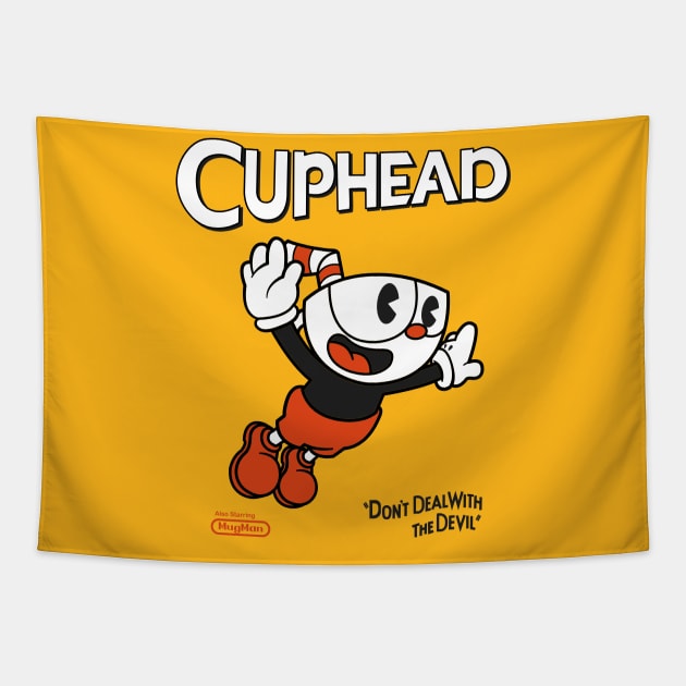 Cuphead Tapestry by Kensuke