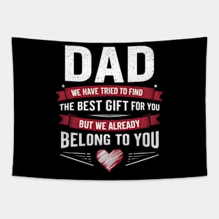 Dad from Kids Daughter or Son for fathers day Dad birthday Tapestry