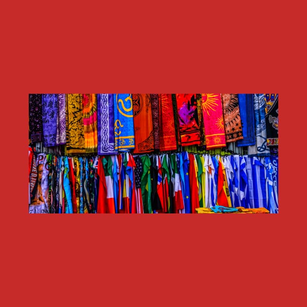 Scarves and Flags by Debra Martz