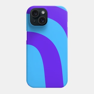 Boho purple pastel rainbow pattern Phone Case