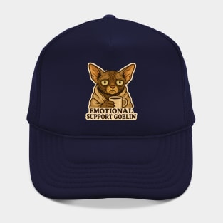 Emotional Support Goblin - Devon Rex Cat Hat