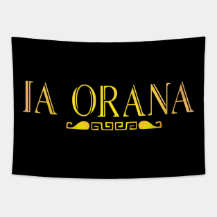 Ia Orana (Sunset) Tapestry