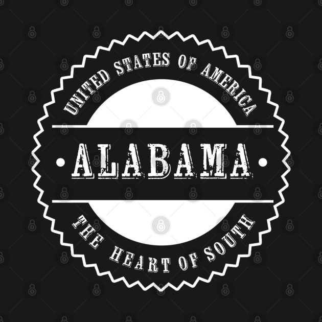 Alabama State T-shirt for patriots by Athenum