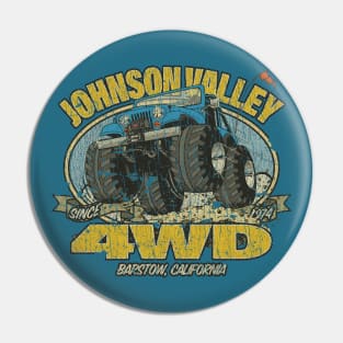 Johnson Valley 4WD 1974 Pin