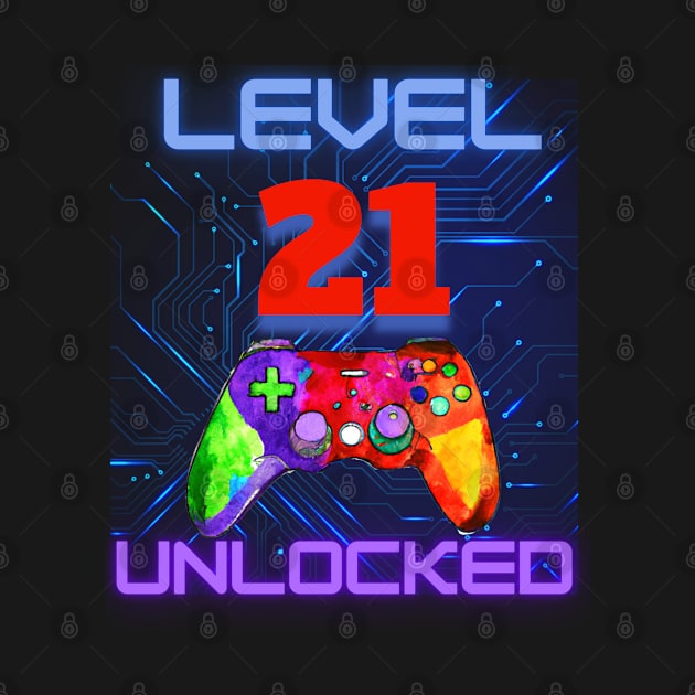 Level Unlocked Ultimate Gamer Graphic “3” by BesTees