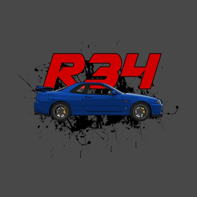 Nissan Skyline r34 by JDMzone