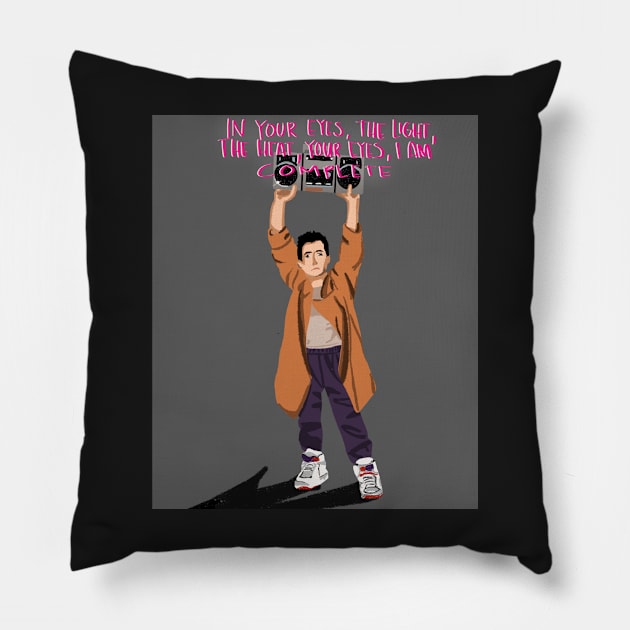 Your eyes Pillow by perritosonfire