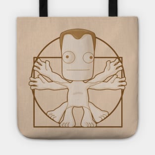 Vitruvian Kerbal Tote