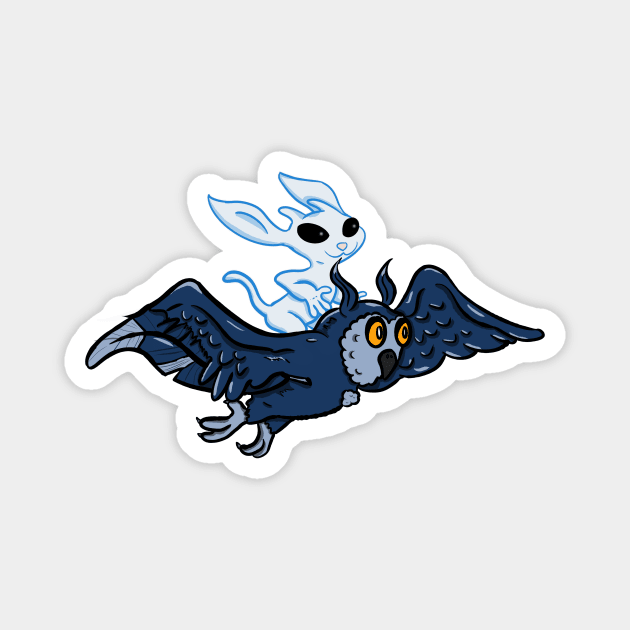 Ori & Ku Magnet by GeekVisionProductions