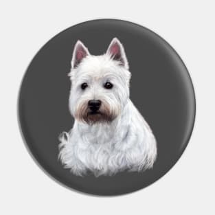 West Highland White Terrier Pin