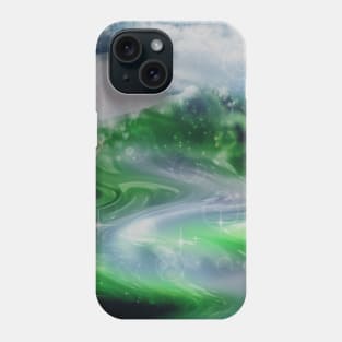 new moon fantasy landscape Phone Case