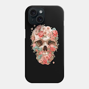 Skull Floral Phone Case