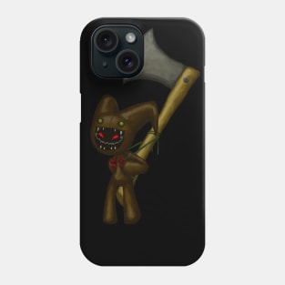 Doll With Hatchet Phone Case