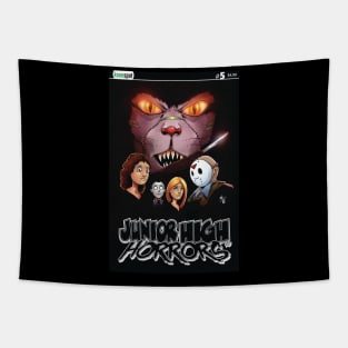 Junior High Horrors 5 Scream parody Tapestry