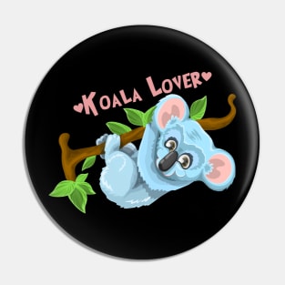 Koala Bear Gifts Koala Lover Wild Animal Kids Adults Design Pin