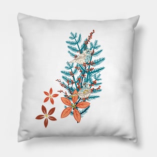 Bird Branch Pillow