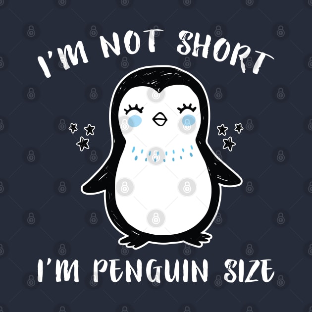 Penguin Size by LuckyFoxDesigns