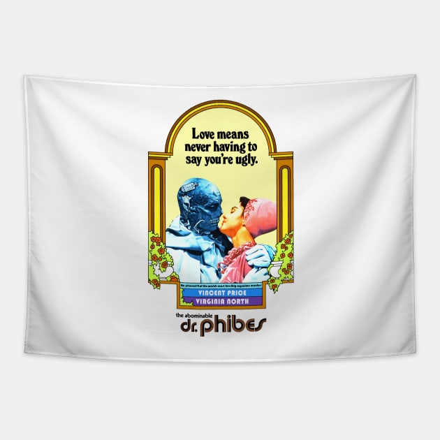 Abominable Dr. Phibes Tapestry by SpitfireImages