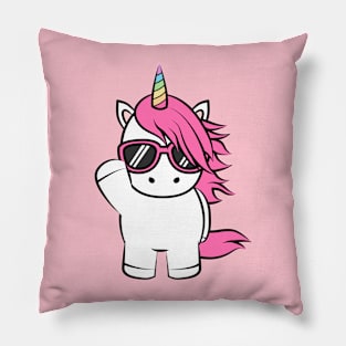 Pink Unicorn Pillow