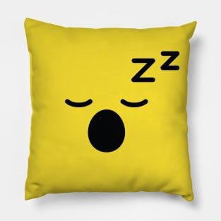 emoji sleepy Pillow