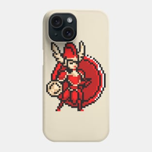 Pixel Shield Knight Phone Case