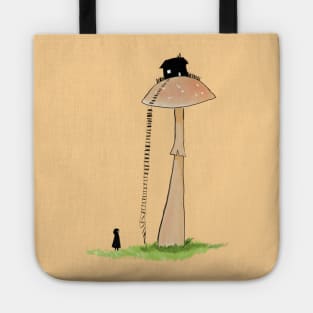 Mushroom House Tote