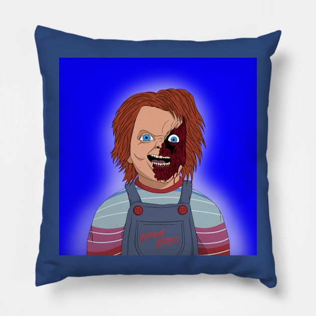 Chucky Pillow by Terrorskole