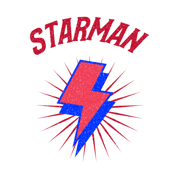 Starman by Vintage Oldschool Apparel 
