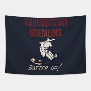 Youngstown Gremlins Baseball Tapestry