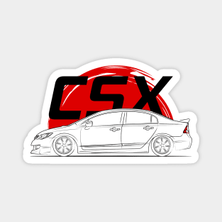 Legendary CSX Sedan Racing Magnet