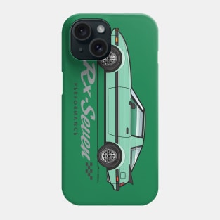 RX7 Green Phone Case