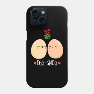 Egg Snog Cute Christmas Egg Nog Pun Phone Case