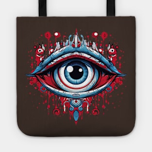 Evil Eye Cartoon Tote