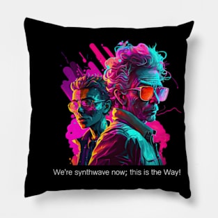 It's Synthwave! v2 Pillow