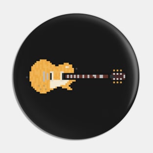 Pixel Golden 1959 Le Spaul Guitar Pin