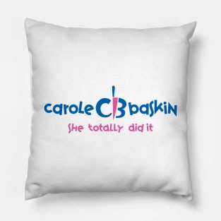 baskin carole - 31 tigers Pillow