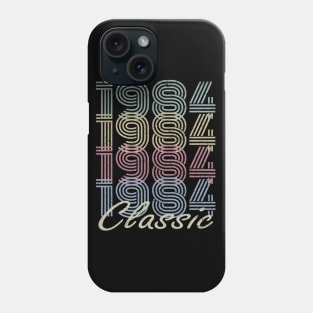 35th Birthday Gift Vintage 1984 Born in 1984 Classic Phone Case