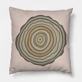 TREE RINGS Woodsy Forest Outdoors Nature Environment - UnBlink Studio by Jackie Tahara Pillow