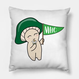 Green Griffin Mushroom! Pillow