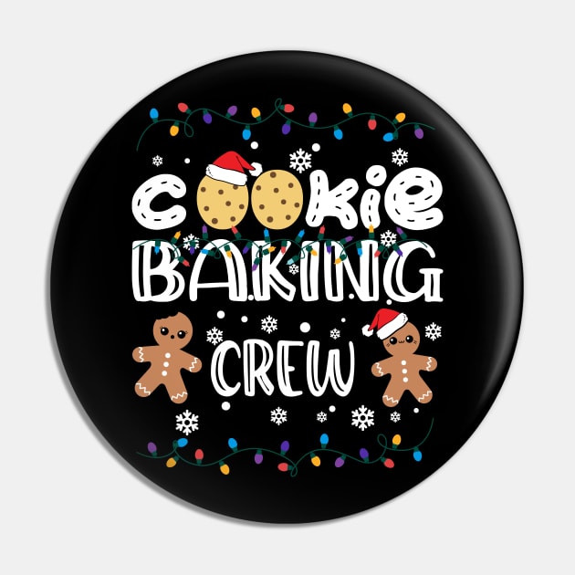 Christmas Lights Christmas Cookie Baking Crew Pin by jodotodesign