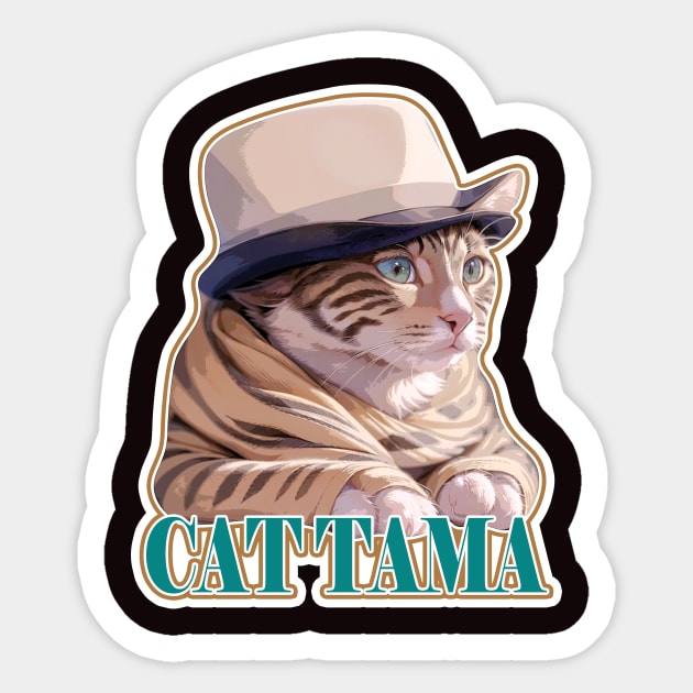 Cat Tama,Tama Super Station Master - Popular Cat Webmaster - Sticker ...