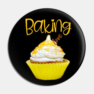 Baking Love Lemon Meringue Cupcake Pin