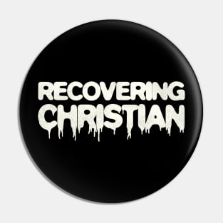 Recovering Christian Pin