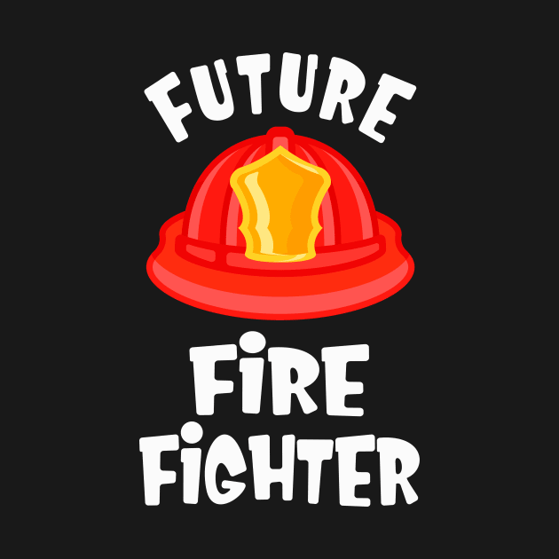 Future Firefighter Kids Birthday Gift by Foxxy Merch