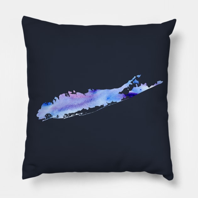 Long Island 2 Pillow by doodlesbydani