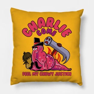 Charlie Bubblegum - Feel My Chewy Justice Pillow