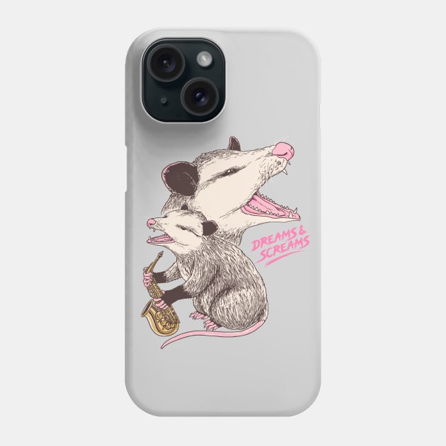 Dreams And Screams Phone Case by Hillary White Rabbit