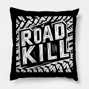 Roadkill Tire Tread Pillow