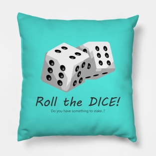 Roll The Dice Pillow