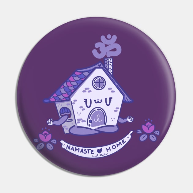 Namaste Home Pin by Fluffymafi